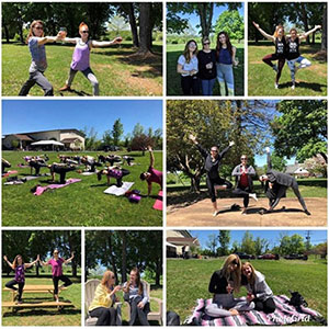 May Yoga event